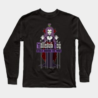 Villains Day Stalk Around The Park Long Sleeve T-Shirt